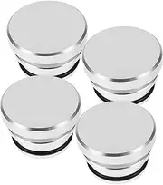 Zerodeko Protect Your Vehicle 4 Pack Car Cigarette Lighter Socket Cap Aluminum Alloy Prevents Damage