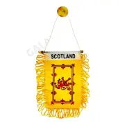 Scotland Lion Flag Mini Banner / Double Sided Mini Scotland Lion Car Window Flag