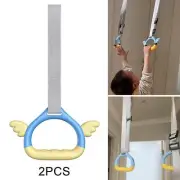 2x Gymnastics Rings for Children Gym Rings for Indoor Calisthenics Workouts