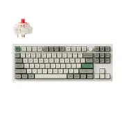 Keychron Q3 Max Wireless QMK Keyboard Red Switch - White [KBKCQ3MP1]
