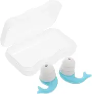 JUMPLAWN Silicone Swim Earplugs for Women Waterproof for Swimming Bathing Noise Reduction Travel