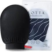 LOTTA Exfoliating Gloves for Face Body Scrubs Treatments Silk Exfoliator Scrubber or Facial Microdermabrasion for Shower for Men and Women