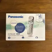 Panasonic KX-TGLA40 DECT 6.0 Cordless Phone Handset and Charger-New-Silver