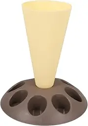 LABRIMP Plastic Cake Decorating Kit Decorating Nozzle Stand Piping Bag Holder Sturdy Safe Quick Tip Change