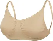 [Lovdaswi] Women Dance Clear Straps Bra No Sponge Convertible Straps Bra
