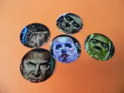 Pre Cut One Inch Bottle Cap Images VINTAGE OLD MONSTERS Free Shipping