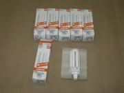 (6) NEW Osram DULUX T/E 26W 26 Watt Compact Florescent Bulbs GX24q-3