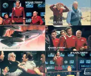 STAR TREK GENERATIONS CINEMA WIDEVISION 1994 SKYBOX BASE CARD SET 72 MO