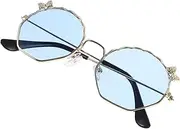 [TOGEVAL] Sunglasses Playful Lightweight Eyewear for Charming Design for Age Stylish Protection for Outdoor Fun Parties