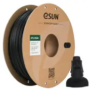 eSun ePLA-Matte Filament Deep Black, 1KG Roll, 1.75mm Compatible with Most of FDM 3D Printers, like Creality, Bambu Lab, FlashForge, JGMaker, Raise3D, Prusa, Voron, etc,. [PLA-MT175B1P1]