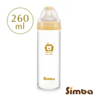 在飛比找蝦皮商城優惠-小獅王辛巴 超輕鑽寬口直圓玻璃大奶瓶(260ml)