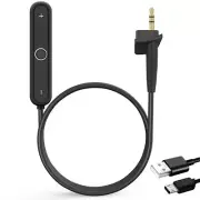 L-Bend Plug Type Headphone Cable For Bose Headphones Ae2i With Microphone