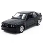 1/36 Scale BMW M3 1987 Model Car Diecast Metal Pull Back Toy Car for Kid Black