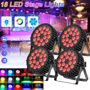 4pcs 270W Par Light LED RGBW Beam Stage Lighting DMX for Party Disco Show DJ Bar