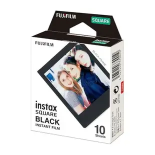 FUJIFILM 富士 INSTAX SQUARE SQ10 SQ6 黑色邊框 黑框 方型底片【中壢NOVA-水世界】【APP下單4%點數回饋】