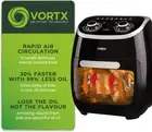 T17038 Xpress 5-In-1 Manual Air Fryer Oven with Rapid Air Circulation, 60-Min...