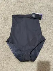 TC Total Comfort Instant Tummy Tux Firm Hi-Waist Brief Panty 4435 Size M NWT BLK