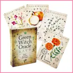 GREEN WITCH ORACLE CARDS 格林女巫塔羅牌TAROT DECKS 英語 NAITW