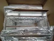 Copper & Glass Post Cap Light 16" x 16" w/Bulb, Mounting Bolts