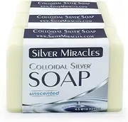 Silver Miracles - Colloidal Silver Soap - 3 pack
