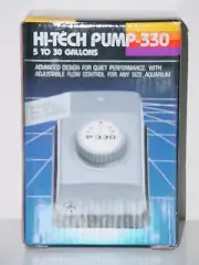 AQUARIUM PUMP HI-TECH 330 5 to 30 Gallons~ NIB