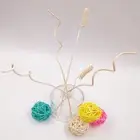 5PCS Artificial Flower Rattan Reed Fragrance Aroma Diffuser Refill Sticks DIY au