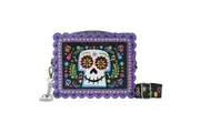 Loungefly: Coco - Miguel Calavera Floral Skull Crossbody Bag