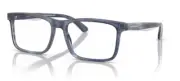 Emporio Armani Eyeglasses 0EA3227 6054 - Shiny blue/top smoke 56-17-145 (M)