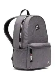 Jordan Kids Carbon Heather/Black Jumpman Classics 15" Laptop Backpack (9A0505)