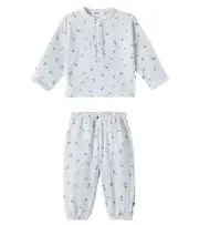 [Molo] Molo Baby Enoz cotton shirt and pants set M 12 blue