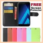 Leather Flip Case Wallet Gel Cover Stand For Samsung Galaxy A5 J2 J5 J7 Pro 2017