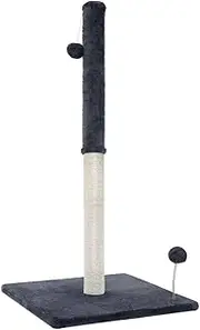 i.Pet Cat Tree Cats Tower Ultimate Scratching Post 105cm Height Grey Pet Scratcher Cardboard Posts Indoor Kittens Wooden Play House Towers and Trees Corner Toys with 2 Activity Balls