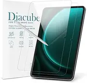 Diacube 2-Pack 6H PET Screen Protector with Glass Coating For Samsung Galaxy Tab S9 FE Plus /S7 FE 12.4 inch, HD Clear, S Pen Compatible, Anti Blue Light, Unbreakable, Easy Installation