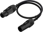 ROBAUN 1M-10M 1PC 3pins High-End Waterproof Powercon Connector, NAC3FX-W NAC3MX-W PA66 Material IP65 Grade, Input&Output Available(Input to Output,6m)