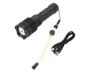 Outdoor Waterproof Diving LED Torch Flashlight Highlight Fill Light for Camping Climbing 80m Underwater UseH70