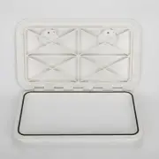 606mm x 353mm Marine Boat White Deck Inspection Access Hatches storage Locker AU