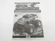 NEW TAMIYA SUPER CLODBUSTER CLOD BUSTER Manual TC0