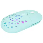Bonelk Bluetooth/Wireless RGB 4D Mouse 1200DPI USB-C M-270 (Teal)