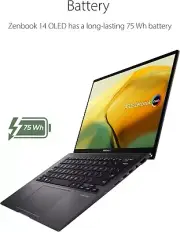 ASUS - UM3402YA-DS71 - ZenBook 14” Laptop AMD 7 Windows 11 Home - Jade Black