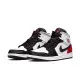 【NIKE 耐吉】籃球鞋 男鞋 運動鞋 包覆 AJ1 喬丹 AIR JORDAN 1 MID SE 黑白紅 852542-100