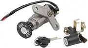 MPVPDLDZPN Fit For YAMAHA C8 LYM110-2 C8 Crypton R T110 T110C T110 C Motorcycle Accessories Ignition Switch Lock Cap Keys Cover Fuel Tank Cap(B a set)