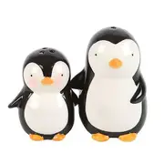Something Different Penguin Salt and Pepper Shakers Black/White One Size