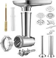 Vertical Mixer Accessory Food Grinder kit, Compatible for Kenwood Chef Chef XL KVC KVL KMIX。