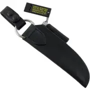 TOPS Brothers of Bushcraft BOB Black Leather Fixed Blade Knife Sheath