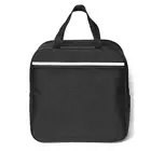 Lightweight Wheelchair Pouch Sleek Black Color Water resistant Oxford Fabric