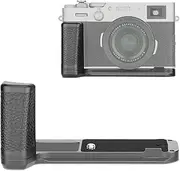 Haoge Hand Grip for Fujifilm Fuji X100VI Camera L-Shape Handle Grip fit Arca Swiss Kirk RRS Quick Release Plate Camera Bracket HG-XVIB