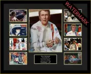 STEVE McQUEEN LE MANS 1971 LIMITED EDITION 100 ONLY SIGNED & FRAMED MEMORABILIA