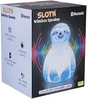 Sloth Light Up Wireless Speaker Bedside Lamp Bluetooh LEDColour USB Rechargeable