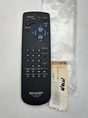 Sharp G1234CESA TV Remote Control, Black - OEM NOS for 25HM80, 20GN60, 25GM60 +
