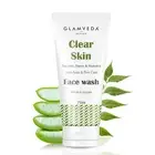 Glamveda Clear Skin Tea tree, Neem & Aloe Anti Acne Face Wash - 75ml